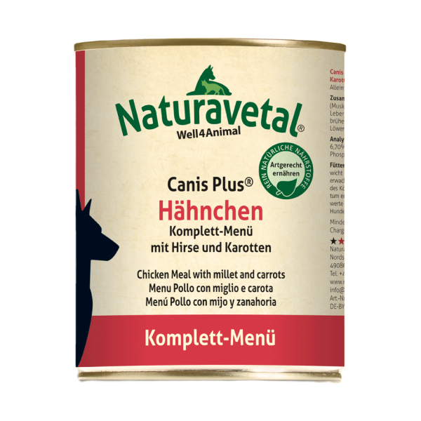 Canis Plus Hähnchen Komplett-Menü