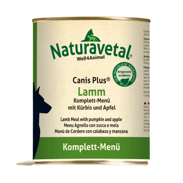 Canis Plus Lamm Komplett-Menü