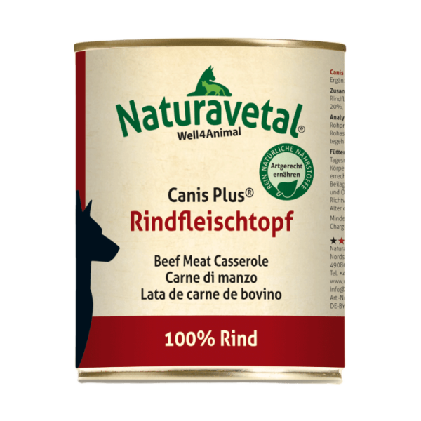 Canis Plus Rindfleischtopf