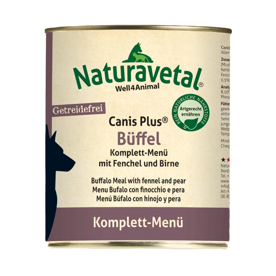 Canis Plus Büffel Komplett-Menü